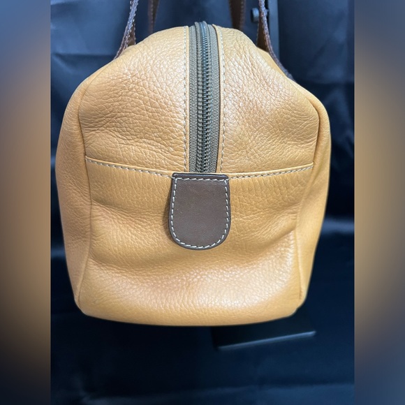 Loewe Anagram Leather Handbag w/ Brown Leather Straps - Vintage - Picture 4 of 16